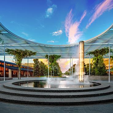 photo of the campus mall